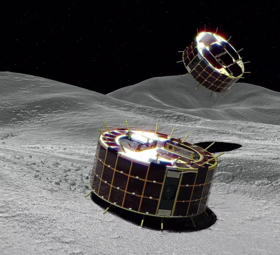 Image: Hayabusa-2 spacecraft dispatches asteroid probes - JAXA
