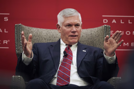Congressman Pete Sessions speaks during the Dallas Regional Chamber \"Congressional Forum\" in Dallas