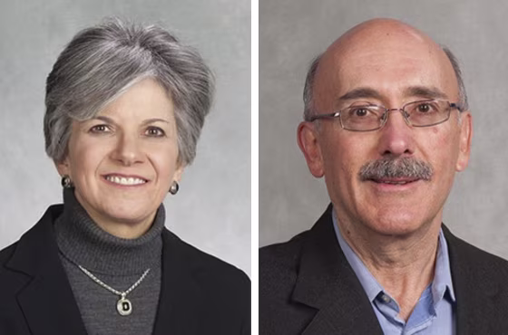Susan Brill de Ramirez, left, and Antonio Ramirez Barron.
