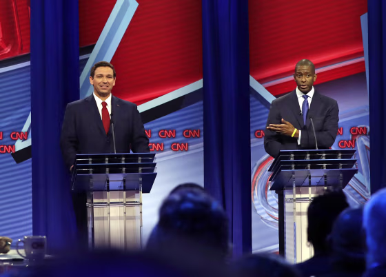 Image: Ron DeSantis, Andrew Gillum