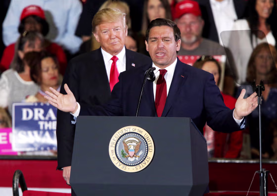 Image: US President Donald J. Trump campaigns in Florida