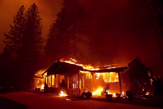 Image: Paradise Wildfire