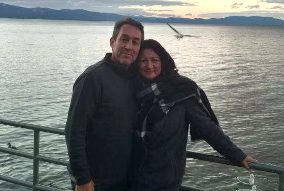 Bill and Elena Rodriguez, after weight loss