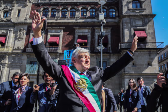 Image: Investiture of Mexican President-elect Andres Manuel Lopez Obrador in Mexico City