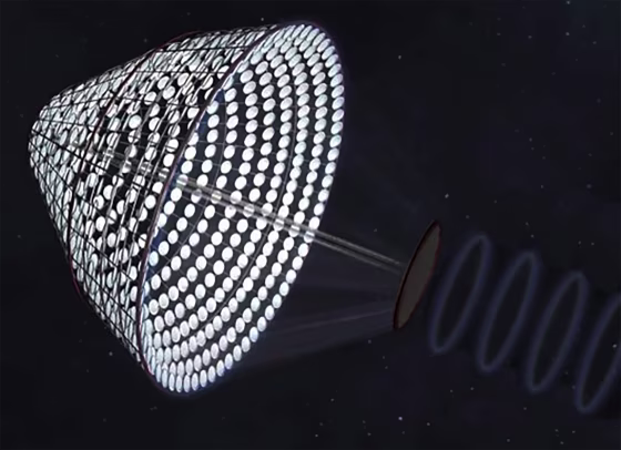 Image: Space-Based Solar Farm Concept
