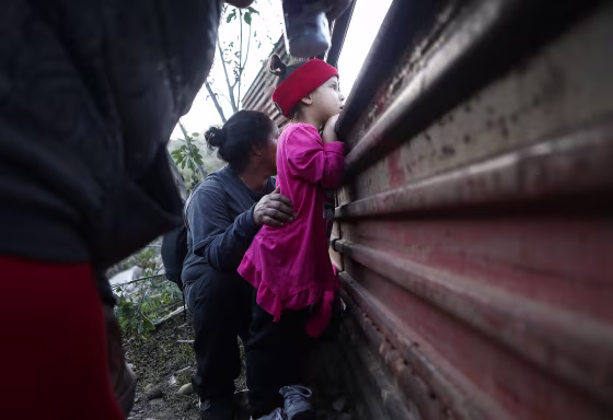 Image: Migrants Continue To Try To Reach The United States At The Tijuana Border