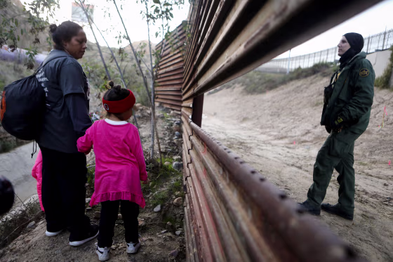 Image: Migrants Continue To Try To Reach The United States At The Tijuana Border