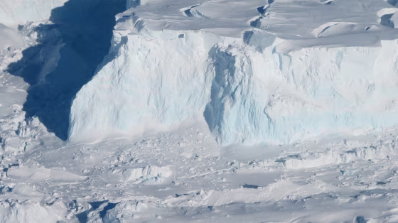 Image: Study Shows Thwaites Glacier's Ice Loss May Not Progress as Quickly as Thought