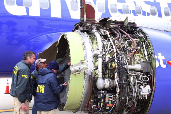 Image: Southwest Airlines engine