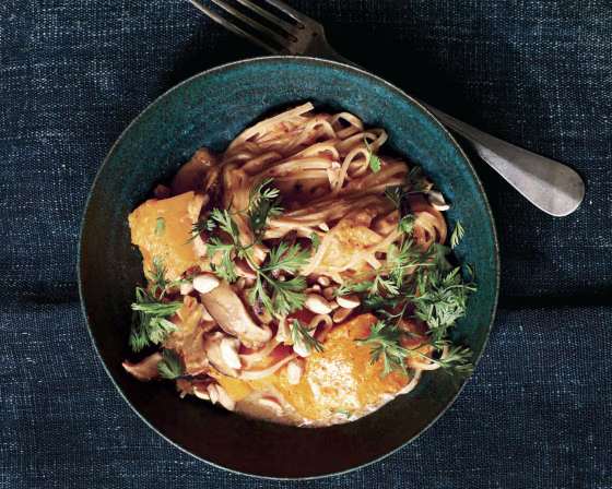 With the pressure cooker doing most of the work, this Thai curry dish can be ready, start to finish, in under an hour. 