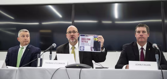Image: FBI Press Conference On Shutdown Effects