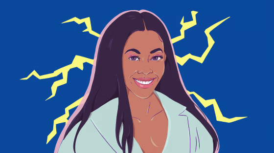 Illustration of Nafessa Williams.