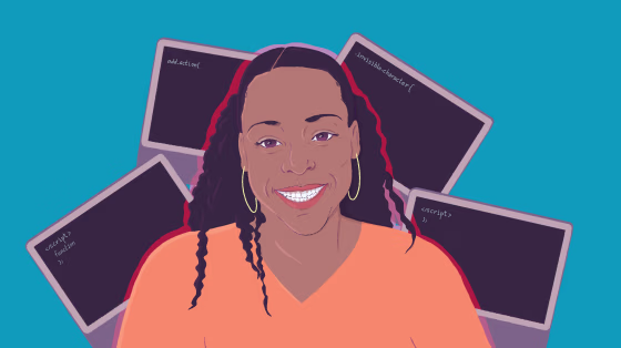 Illustration of Veda Woods