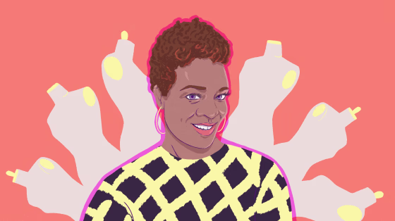 Illustration of Brandice Daniels.
