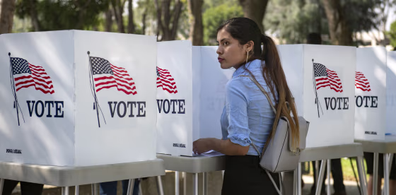 With Election Day Looming, Los Angeles 18-Year-Old Students Just Voted Early During Power California Event
