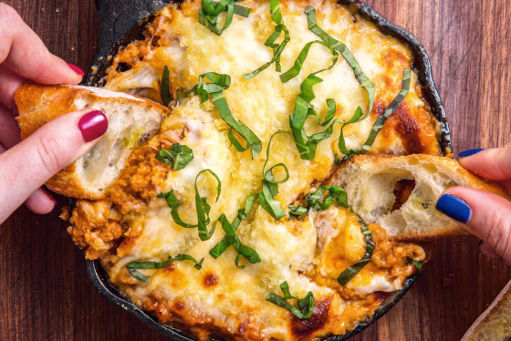 Eggplant Parm dish