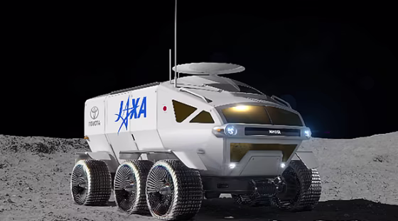 Concept proposal for the pressurized rover being studied by JAXA and Toyota