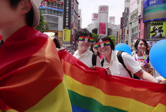 Image: Tokyo Rainbow Pride parade