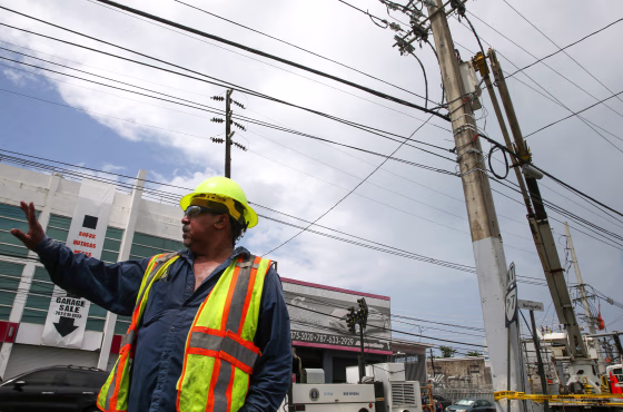 Image: Puerto Rico power outage