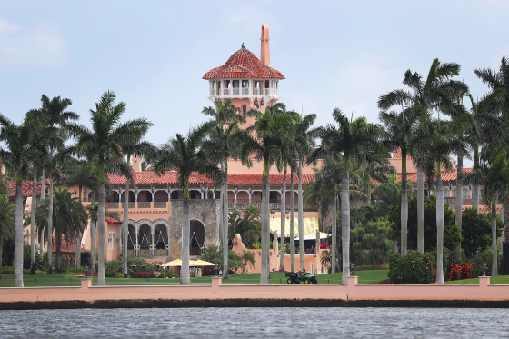 Image: Mar-a-Lago in West Palm Beach, Florida