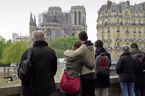Image: FRANCE-FIRE-NOTRE DAME