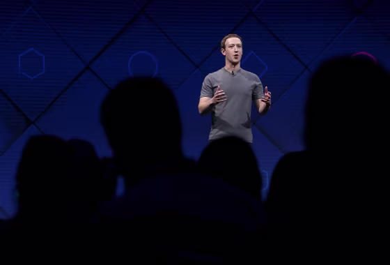 Image: Mark Zuckerberg Delivers Keynote Address At Facebook F8 Conference