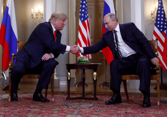 Image: Trump-Putin summit in Helsinki