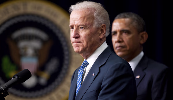 Image: Vice President Joe Biden speaks before President Barack Obama signs an executive order to reduce gun violence in Washington on Jan. 16, 2013.