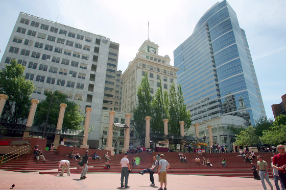 Image: Pioneer Courthouse Square