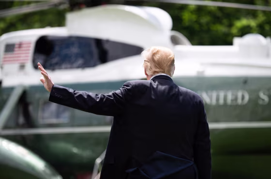 Image: us-politics-trump-departure