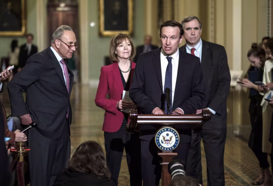 Image: Senate Lawmakers Hold Their Weekly Policy Luncheons