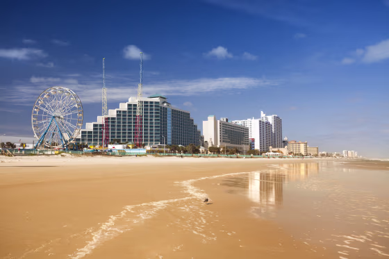 Daytona Beach Florida amusement park.