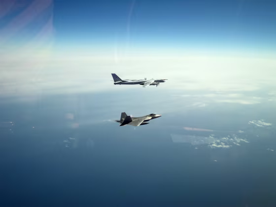 Image: NORAD intercepts Russian Planes