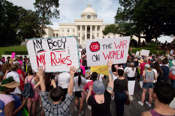Image: FILE PHOTO: March for Reproductive Freedom in Montgomery
