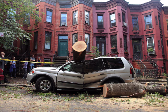 Brooklyn Cleans Up After Tornado Touched Down Day Earlier