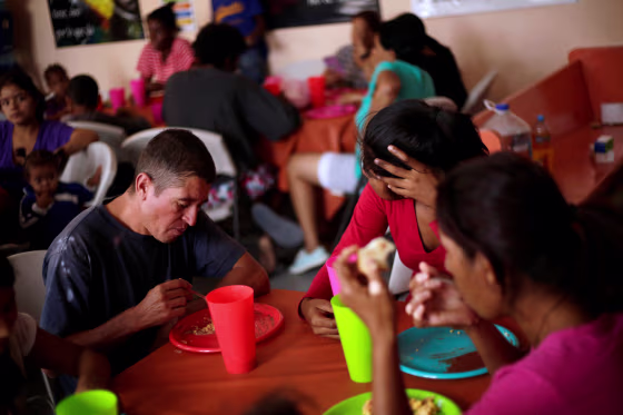 Image: Central American migrants