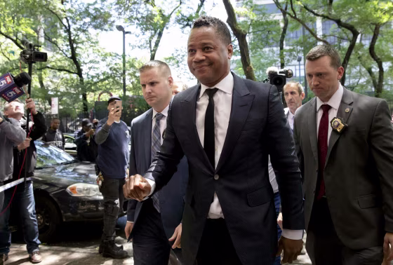 Image: Cuba Gooding Jr. arrives at the NYPD Special Victim's Unit on June 13, 2019.