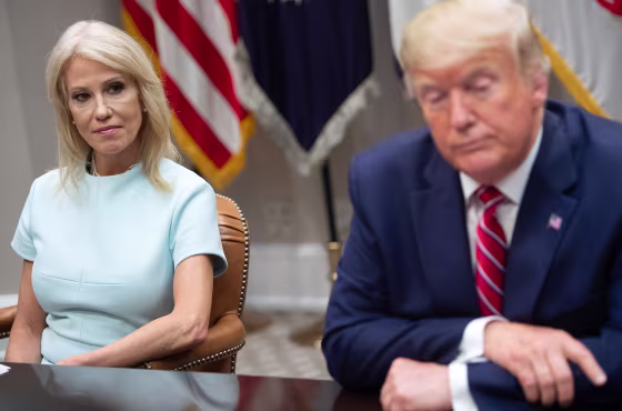 Image: FILES-US-POLITICS-WHITEHOUSE-CONWAY