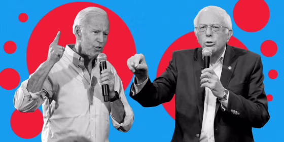 Image: Joe Biden Bernie Sanders