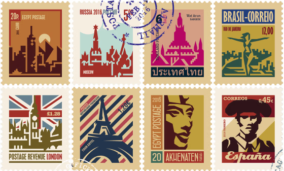 Image: postage stamps