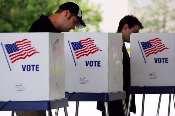 Image: Polling station