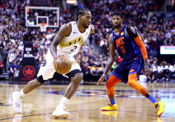 Oklahoma City Thunder v Toronto Raptors