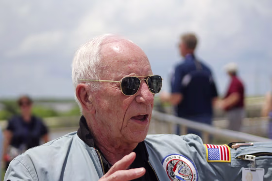 Image: Astronaut Alfred Worden