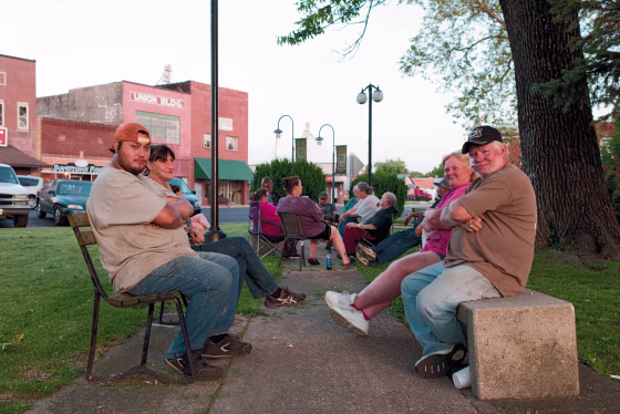 A photo from Chris Arnade's new book, "Dignity."