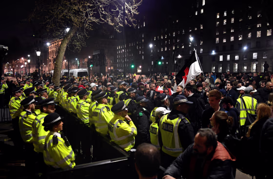 Image: Pro-Brexit supporters