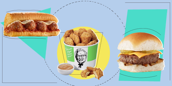 Image: Meatless products