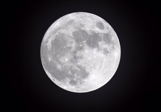 Image: The Moon Rises Over Cornwall
