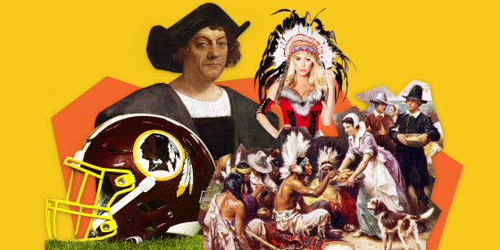 Image: Christopher Columbus, racist Halloween costumes and football mascots, the lie that is Thanksgiving -- just a few reasons why autumn is actually the worst.