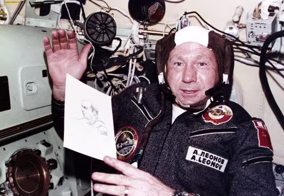 Image: Alexei Leonov - First Person to Walk in Space Dies Aged 85 Alexei Leonov