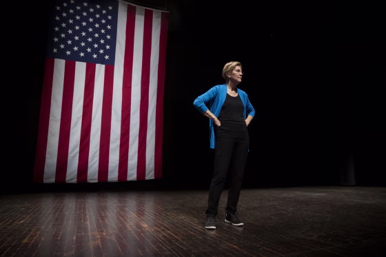 Senator Elizabeth Warren Holds Iowa Town Hall Event